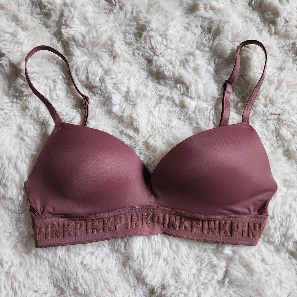 PINK Victoria's Secret Dusty Rose Bra
